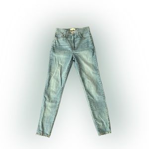 Madewell 11” high rise skinny jeans, Tall